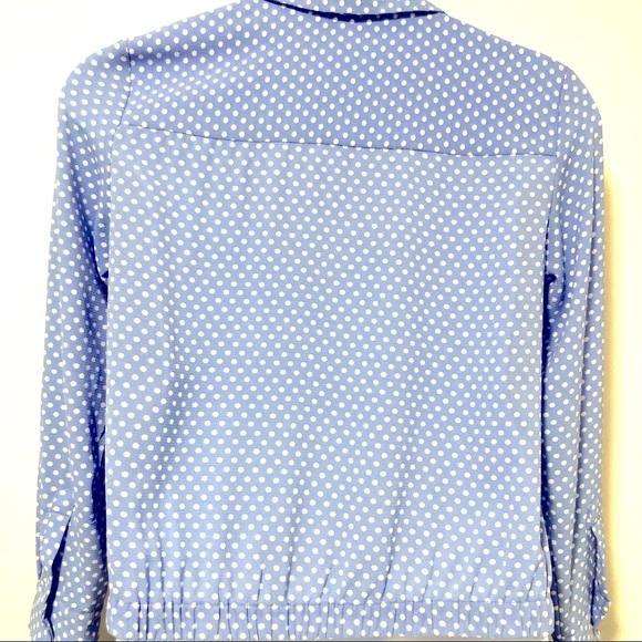 Jones New York Signature Women’s Top Dot Dot Blue - Picture 5 of 17